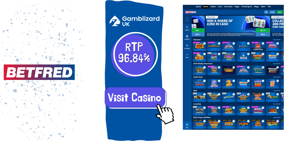 betfred - highest payout online slots