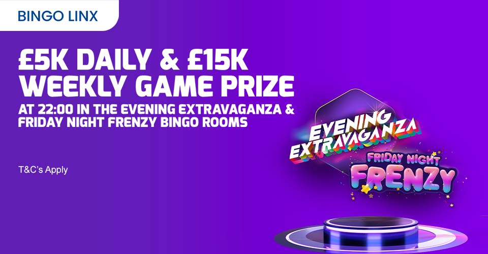 betfred daily weekly bingolinx rooms