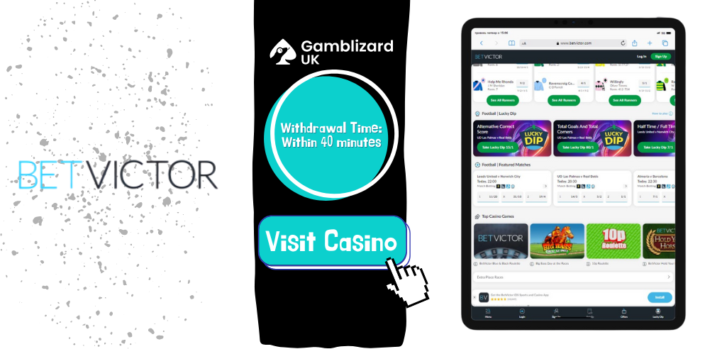 Betvictor Fast Withdrawal Casino