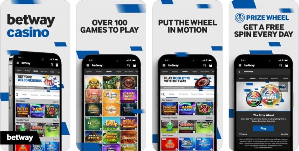 betway mobile casino app