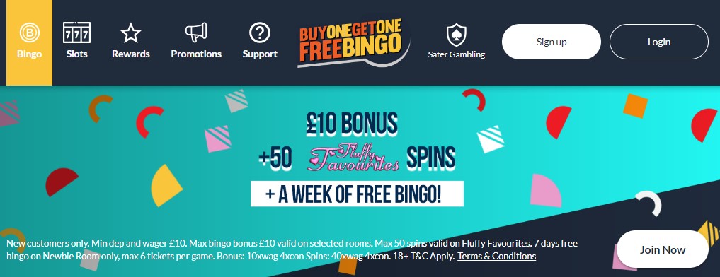 Bogof Bingo Main Page