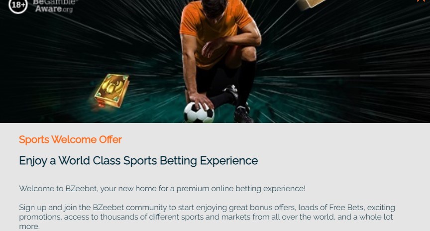 bzeebet sports welcome offer