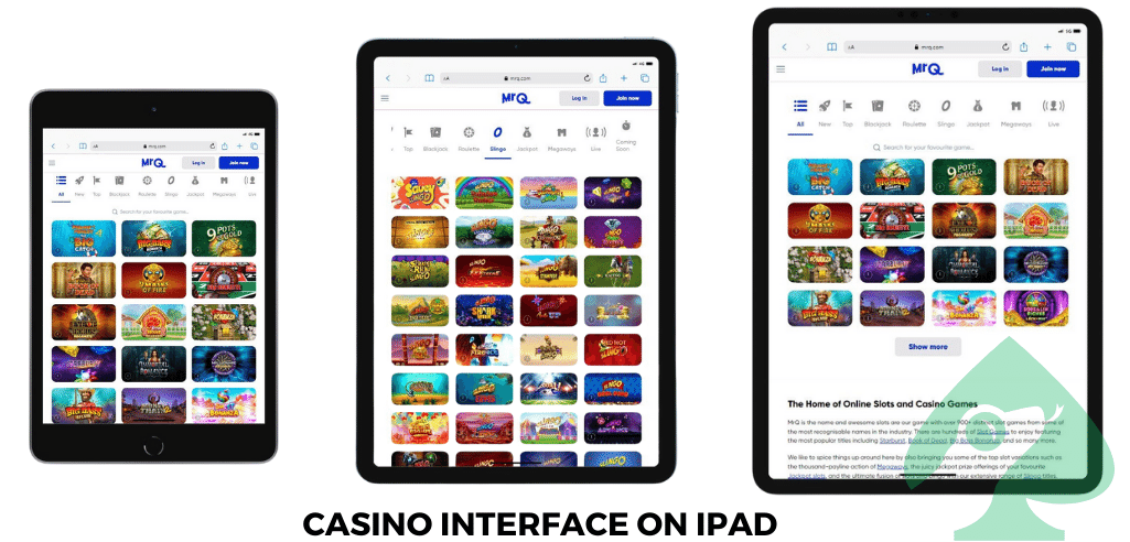 Best casino apps for iPad