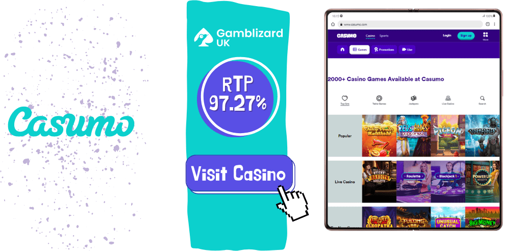 casumo best payout casino online