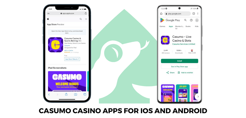 Casumo Casino for iOS and Android