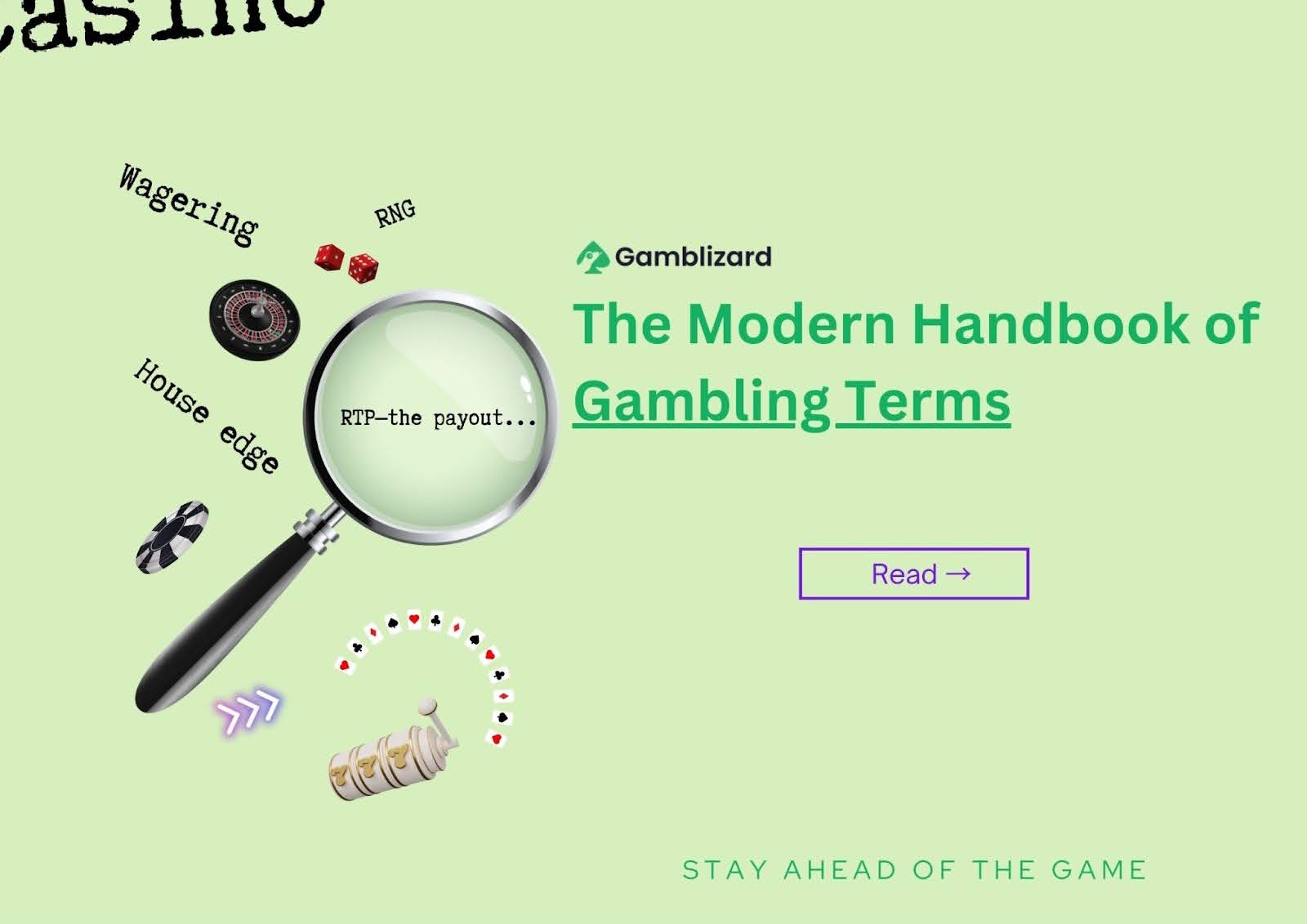 Gambling Terms Handbook