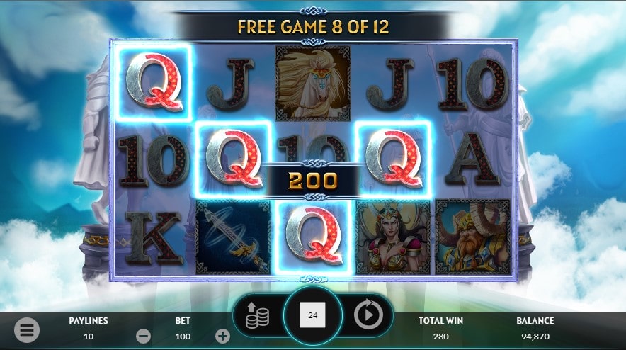The Guardian God slot free spins