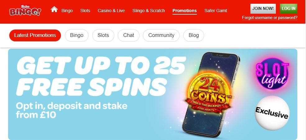 25 free daily spins