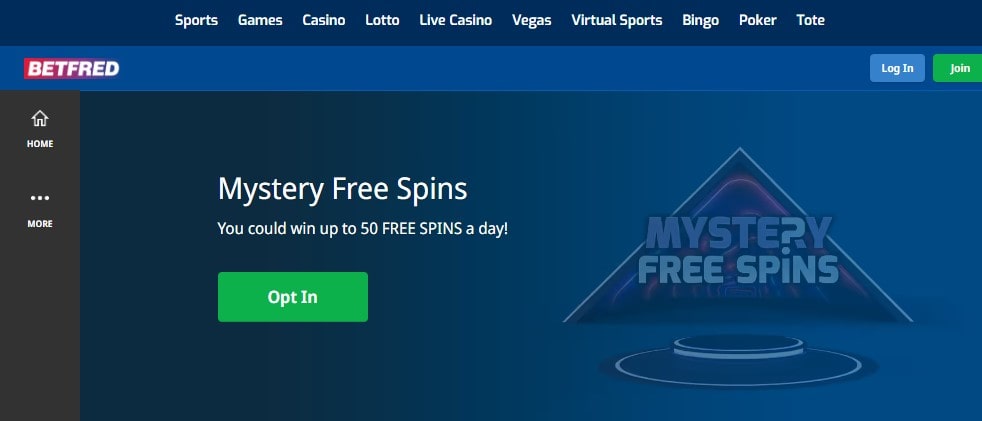 50 free daily spins