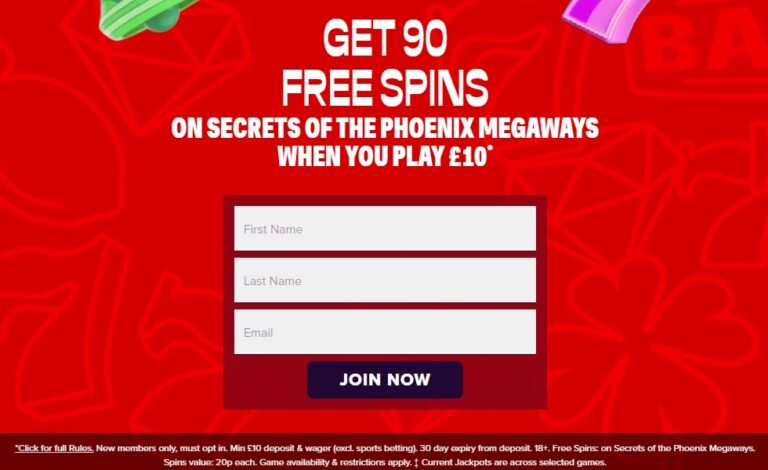 Bally Casino 90 Free Spins Get FS Bonus Offer Now - GambLizard