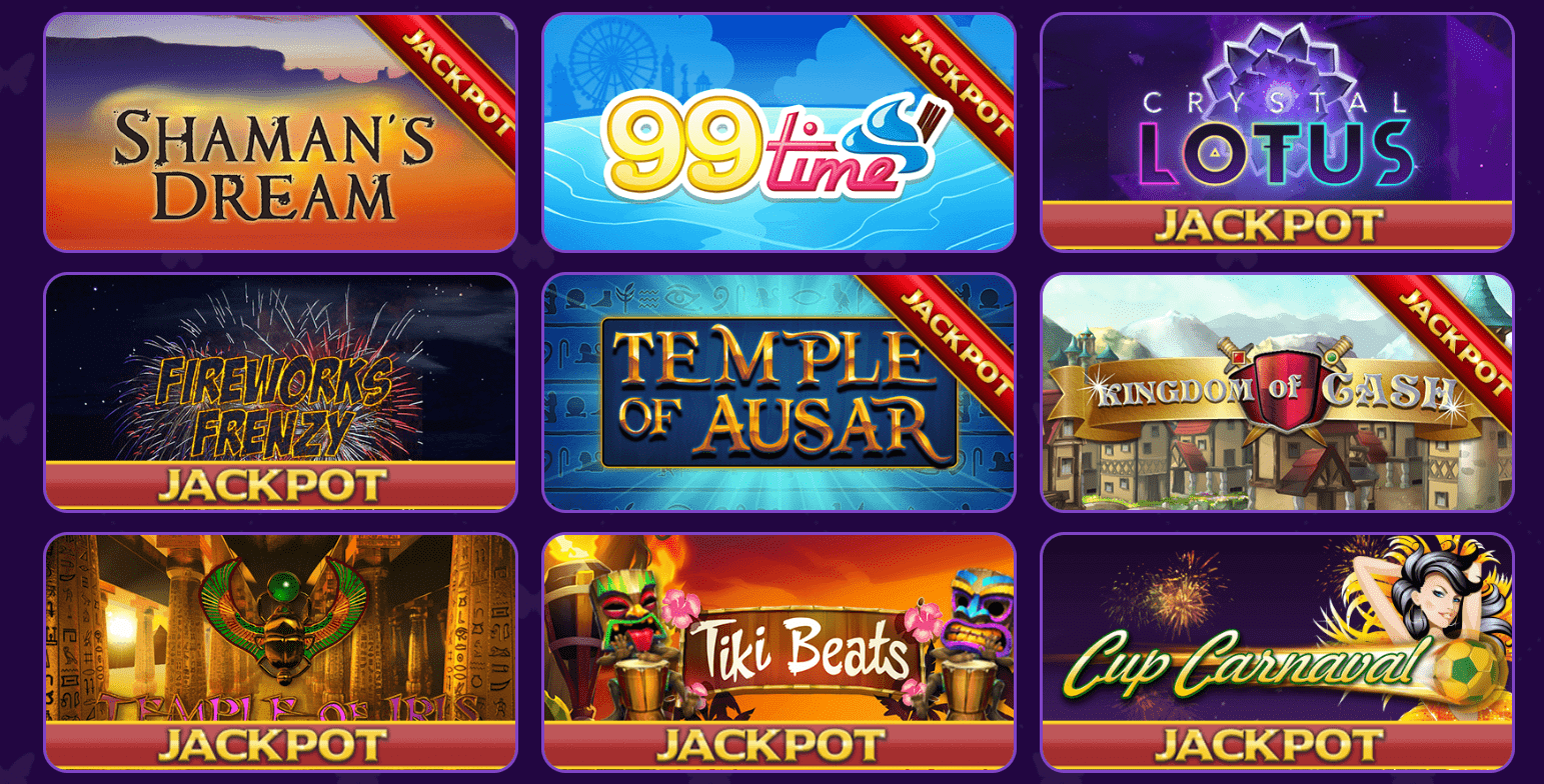 butterfly bingo jackpot slots