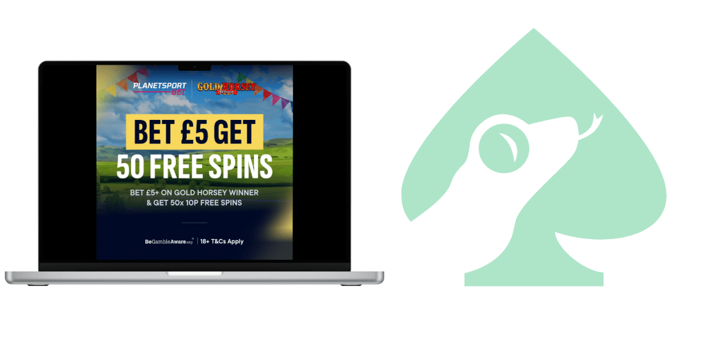 deposit 5 get 50 free spins no wagering requirements at planet sport bet