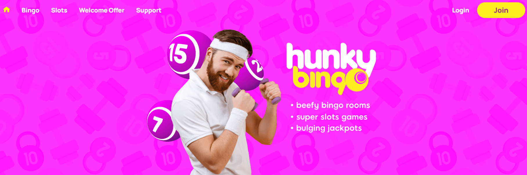 hunky bingo review