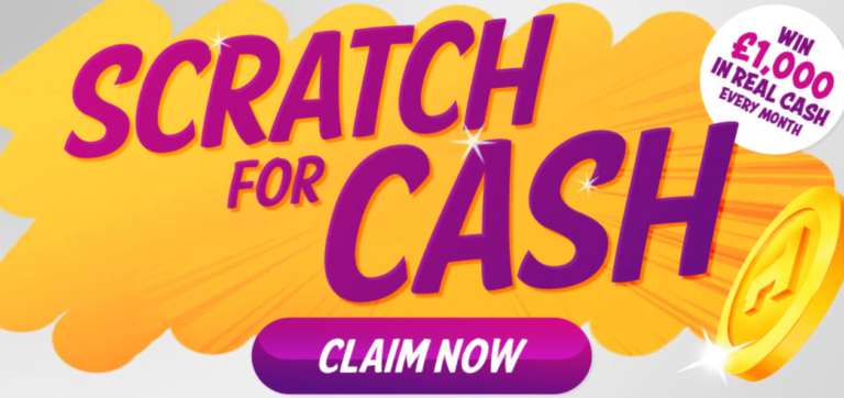 lights camera scratch for cash bonus