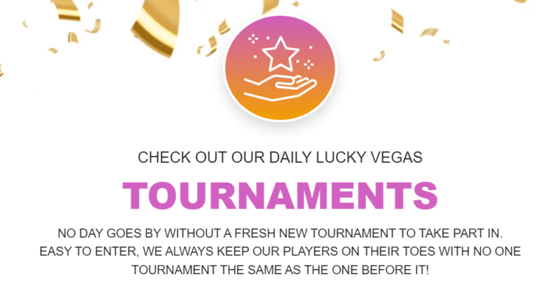 lucky vegas casino tournaments