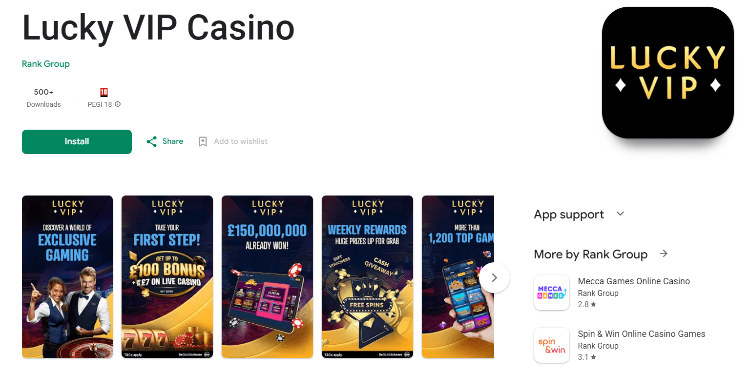 lucky vip app