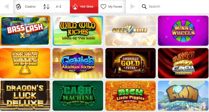 Online Slots UK Games