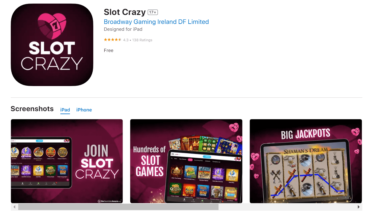 slot crazy app