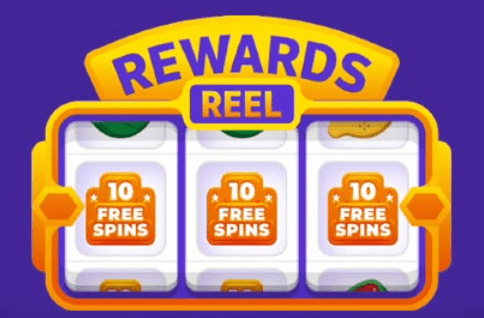 slotmachine reward reel promotion