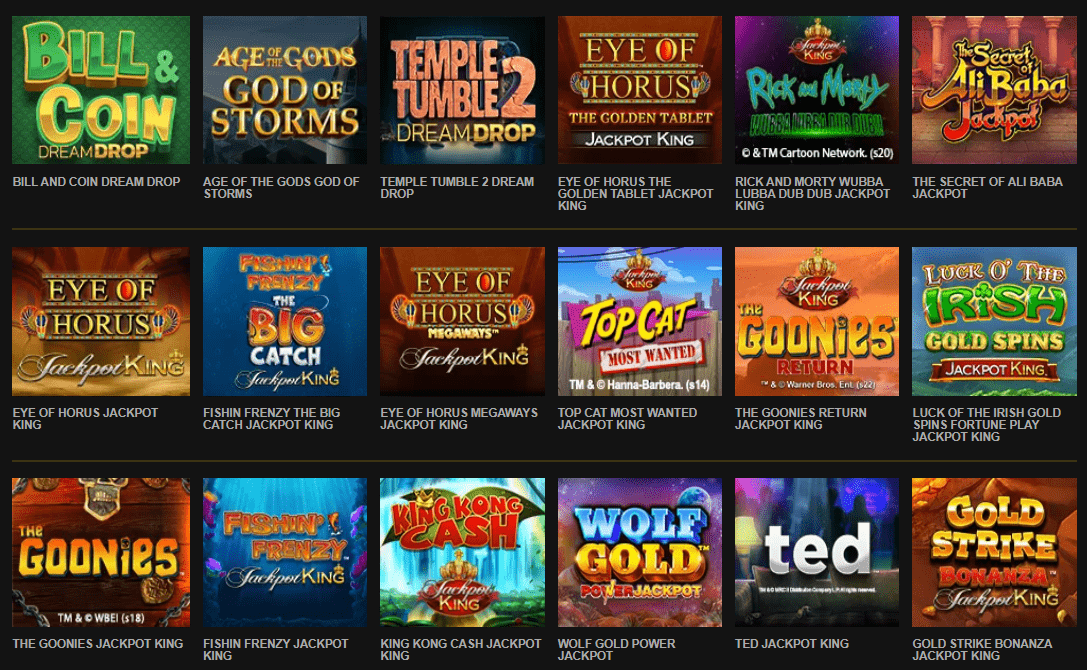 videoslots casino jackpots