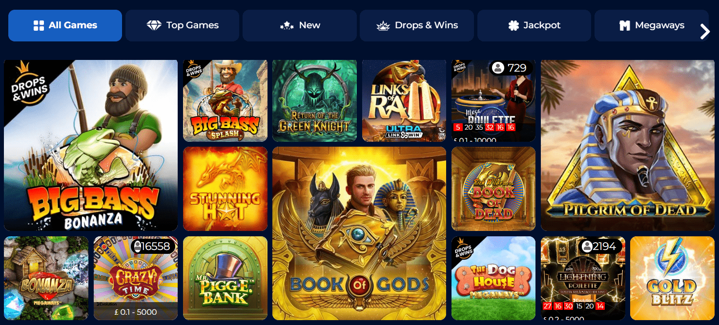 winomania casino games