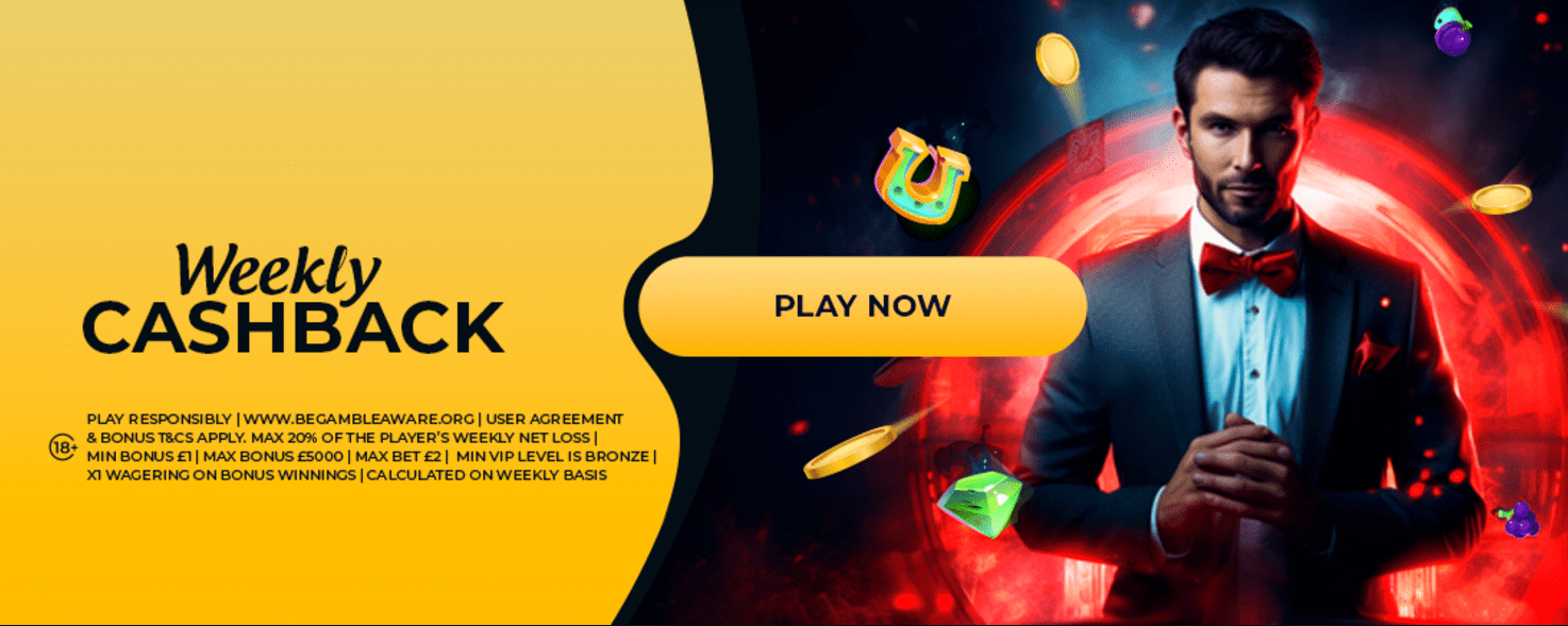 winomania casino weekly cashback