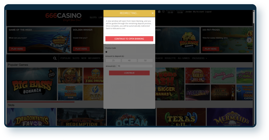 666 Casino Deposit 3
