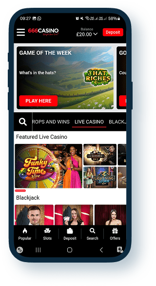 666 Casino Mobile 3