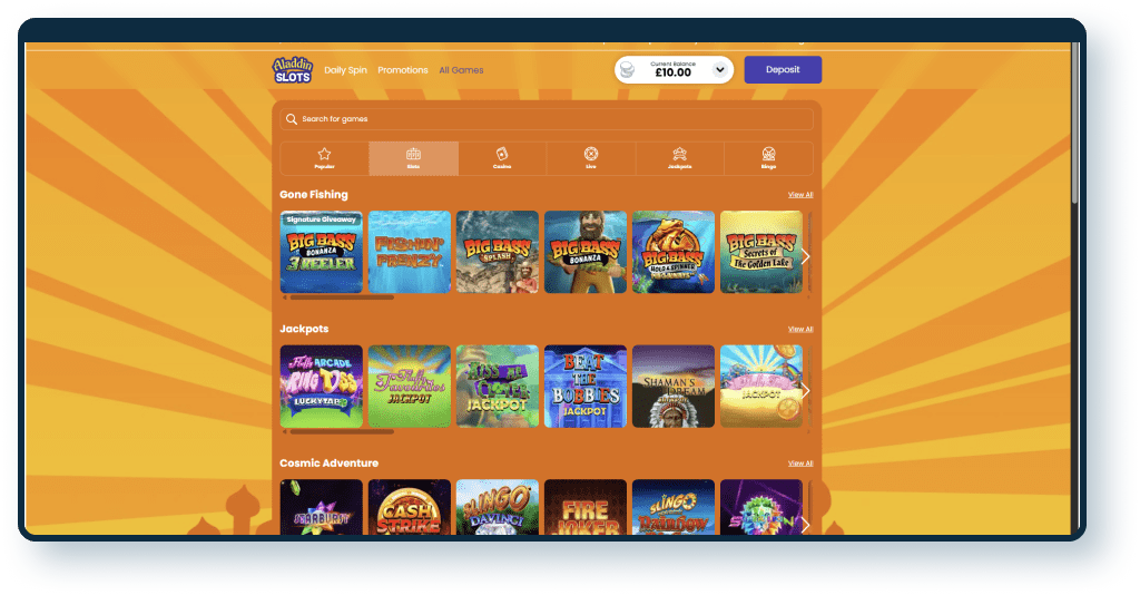 Aladdin Slots Slot Games