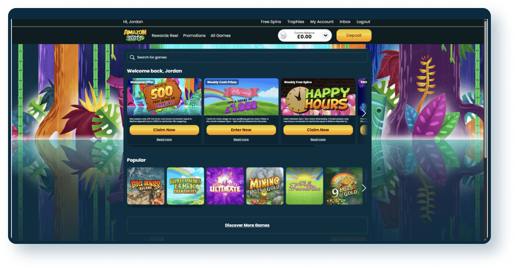 Amazon Slots Review