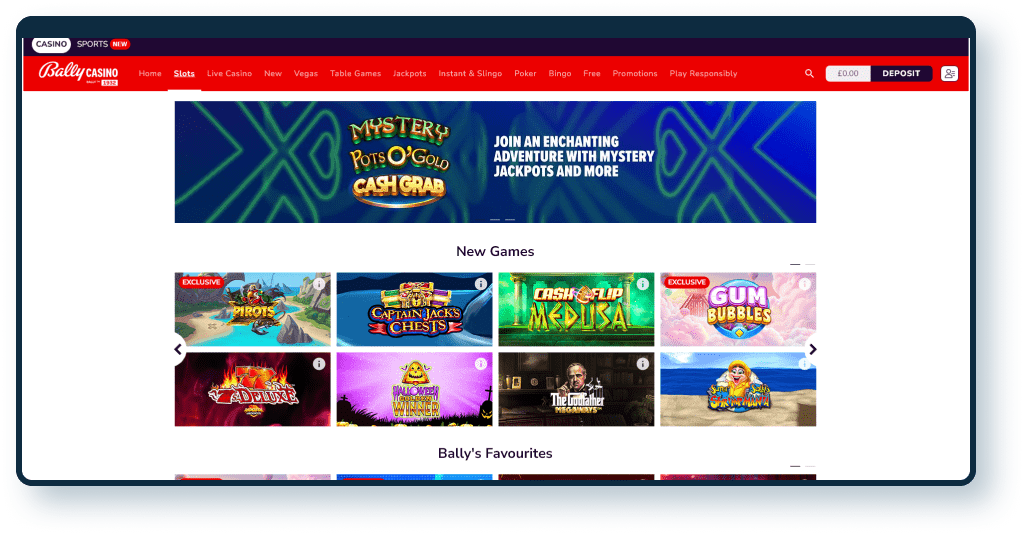 Bally Casino games