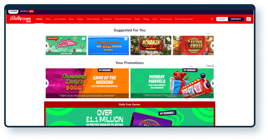 Bally Casino review