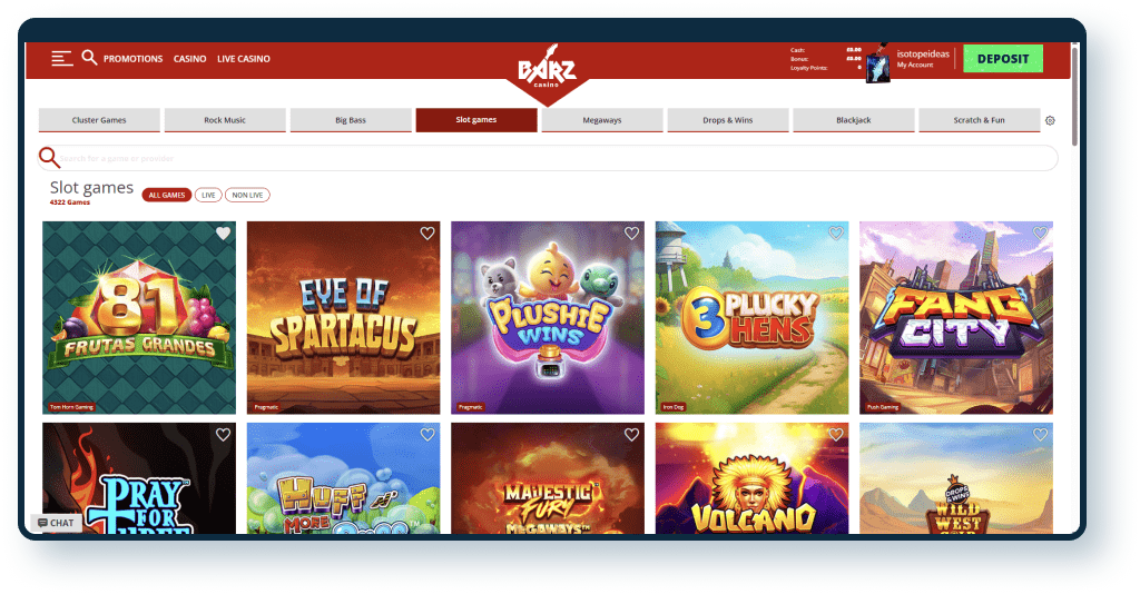 Barz Casino Slots