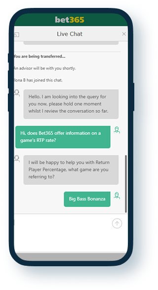 Bet365 live chat 1
