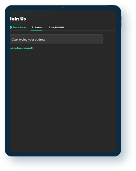 Bet365 Registration step 2