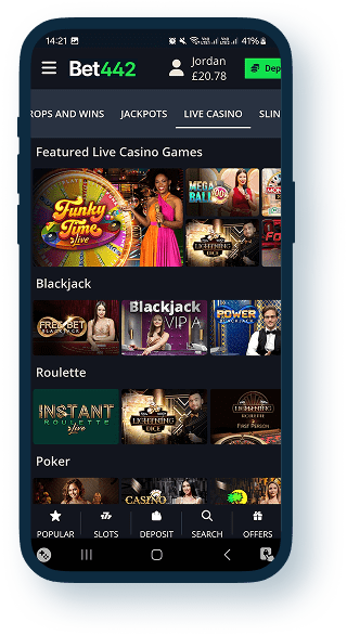 Bet442 Mobile 4