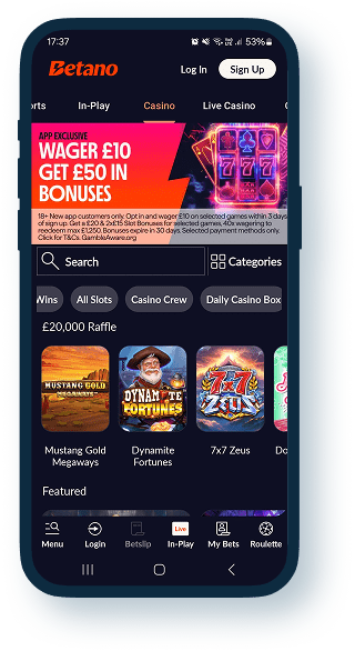 Betano Mobile Casino 1