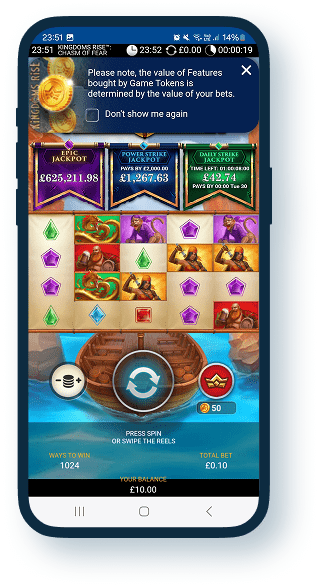 Betfred Mobile Casino 3