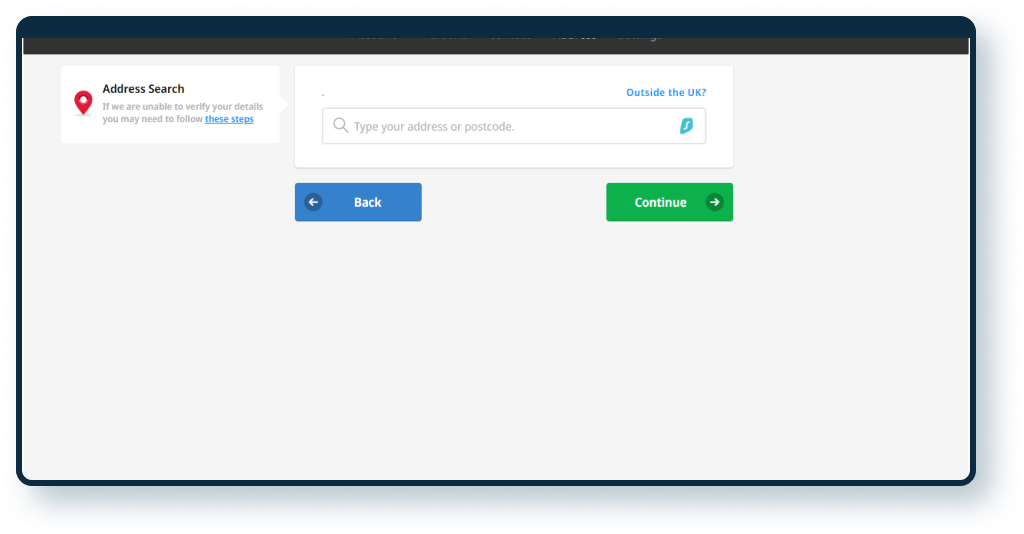 Betfred Casino Registration step 5