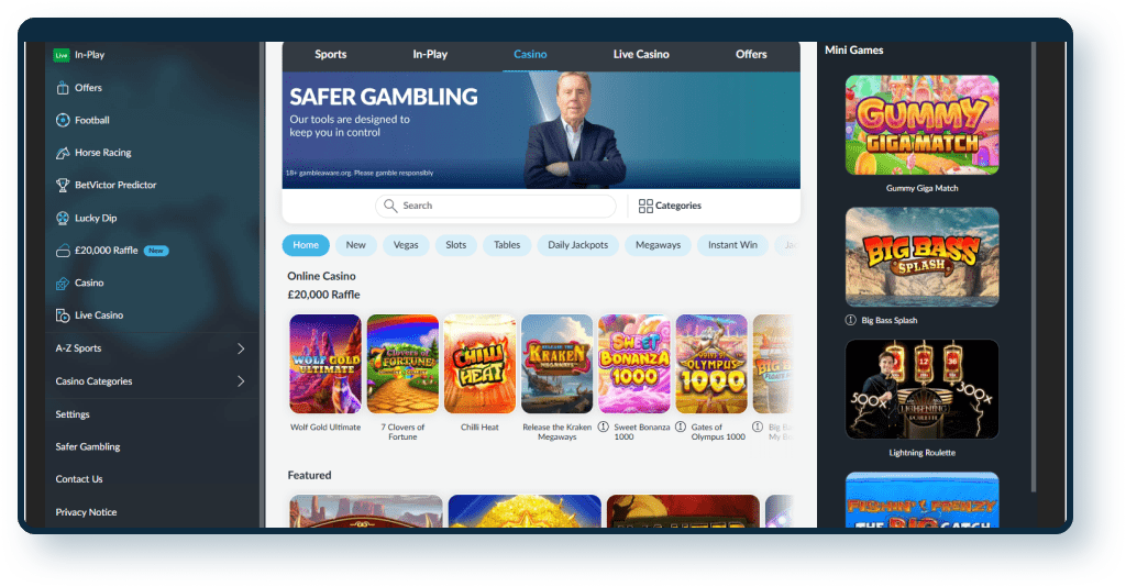 Betvictor Casino Review