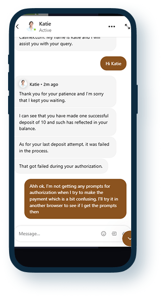 Casinex Live Chat 2