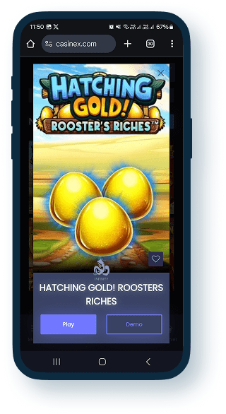 Casinex Mobile Casino 2