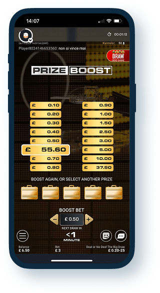 Deal or No deal at Casumo Casino