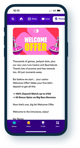 Casumo Casino Welcome Bonus