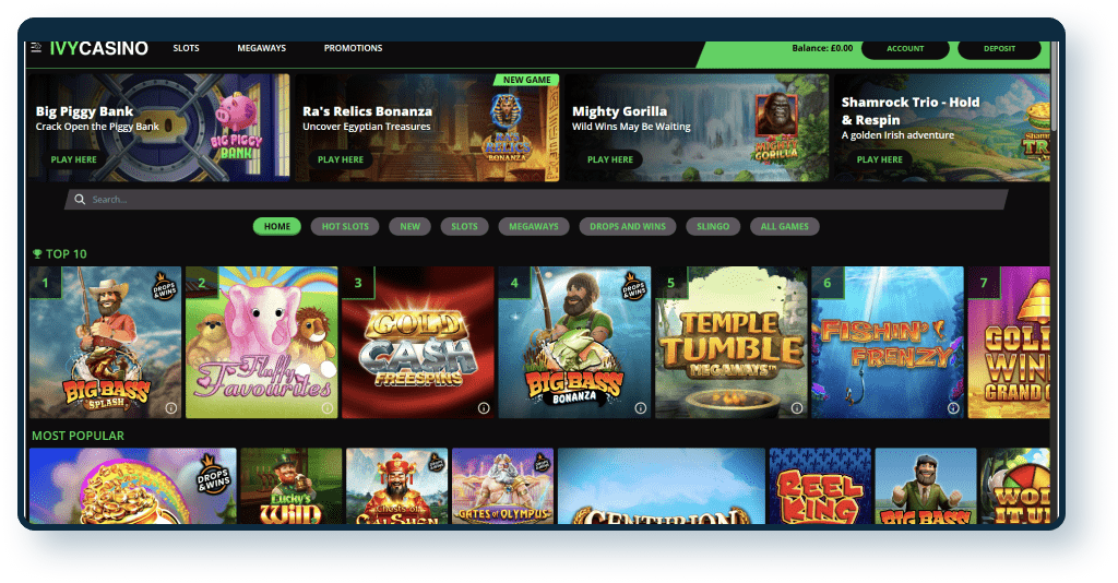 Ivy Casino Review