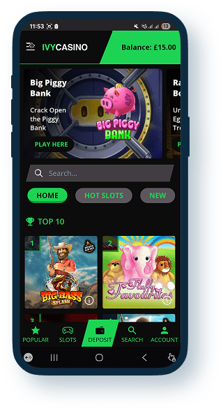 Ivy Mobile Casino 2