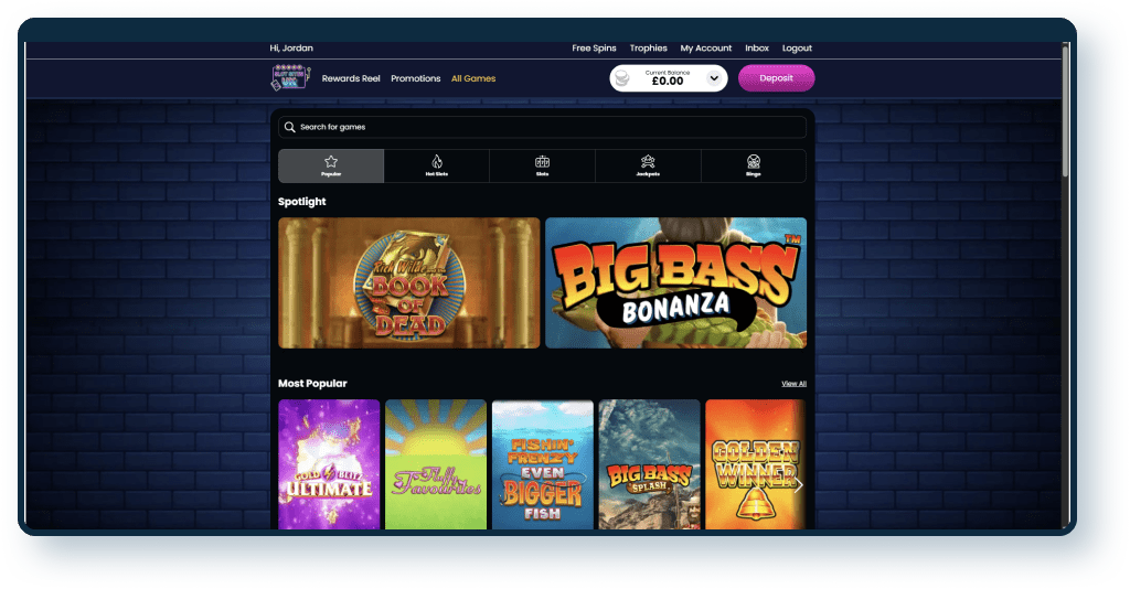 slotsitesuk.co.uk Games