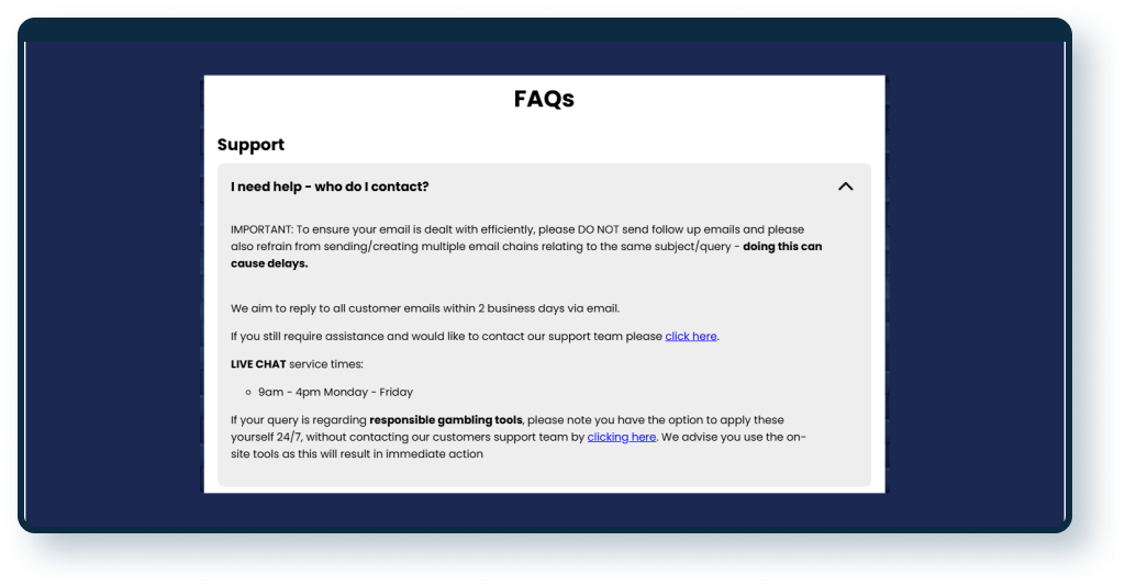 slotsitesuk.co.uk FAQ 2