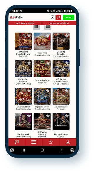 Spin Station Casino Mobile 2