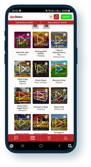 Spin Station Casino Mobile 3